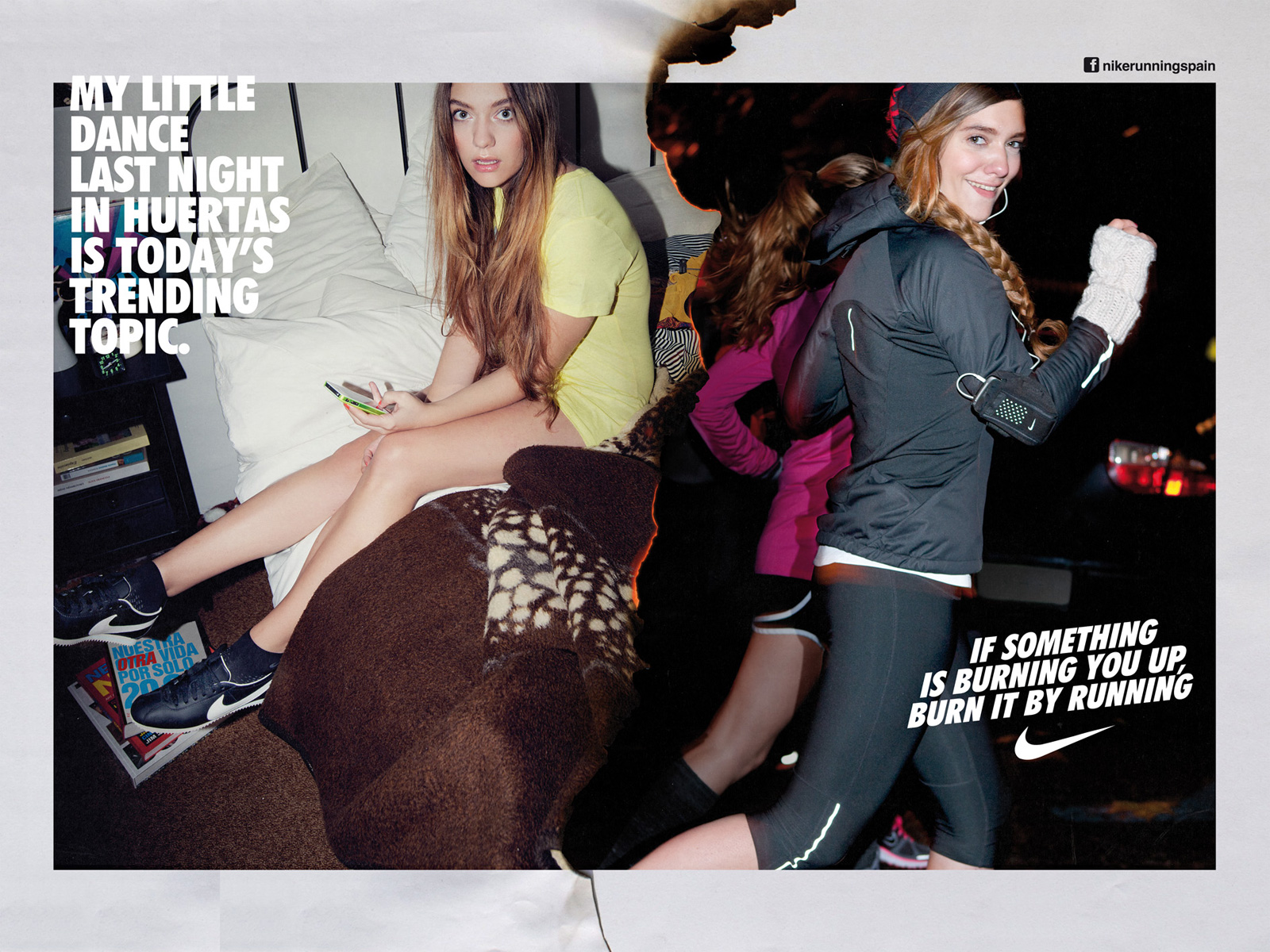 Nike: Run Madrid, Mariña, Run Madrid, Bel, Run Madrid, Sebastia... • Ads of World™ | Part of The Clio