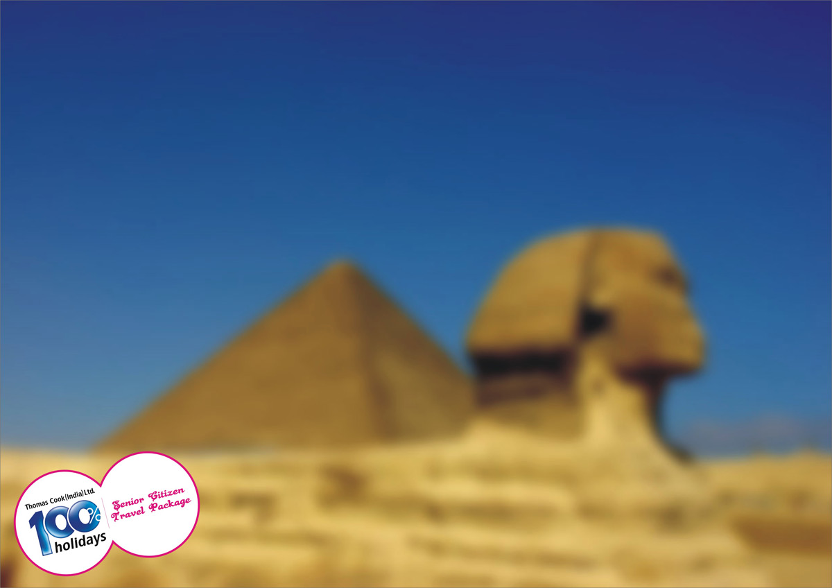 Senior Citizen Travel Package, Pyramids • Ads of the World™ | Part of The  Clio Network