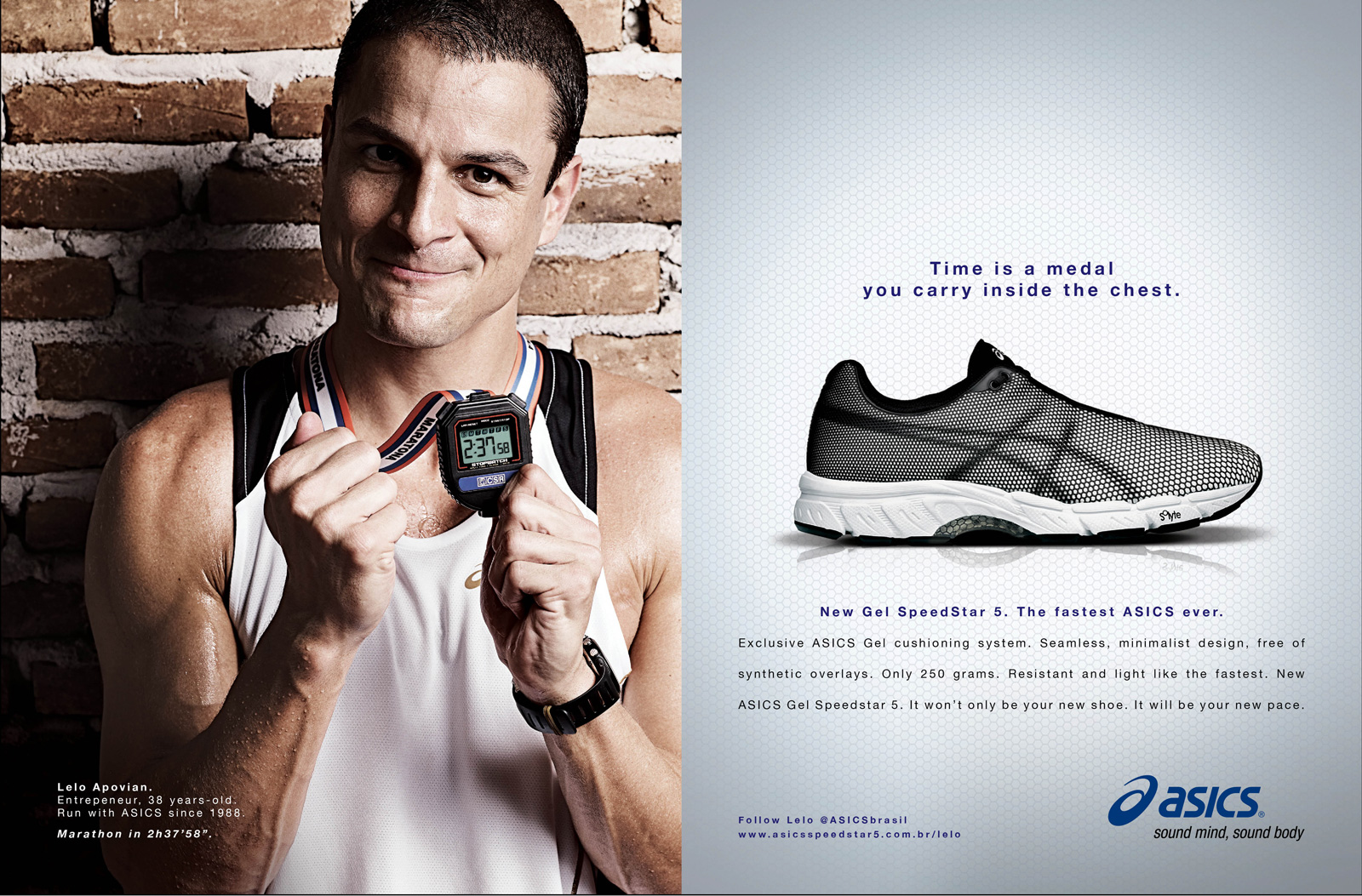 ASICS: Medal • Ads of World™ | Part of Clio