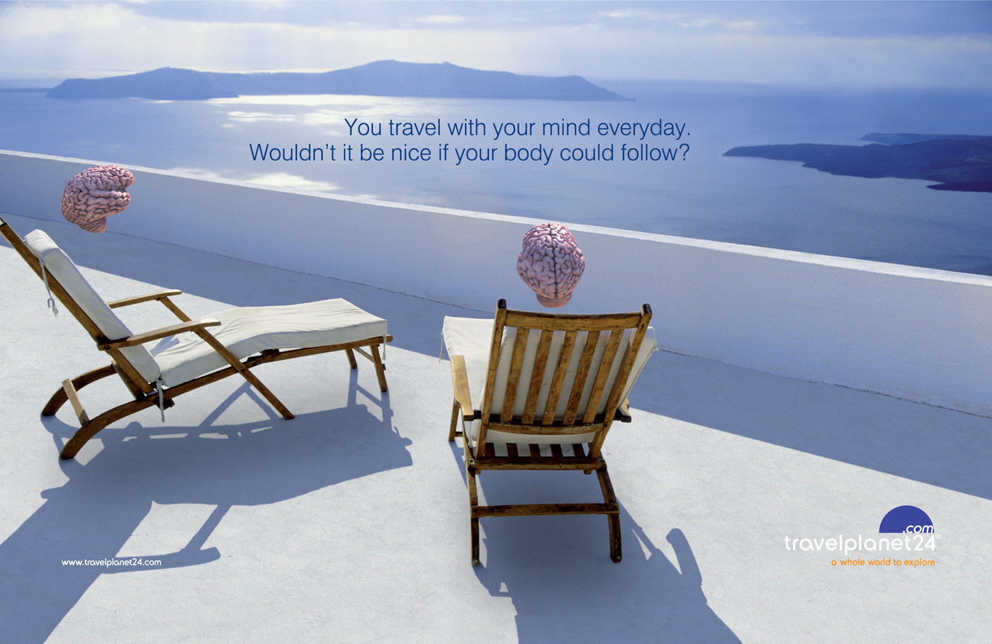 Travel Planet 24: Santorini, Venice, Paris • Ads of the World™ | Part of  The Clio Network