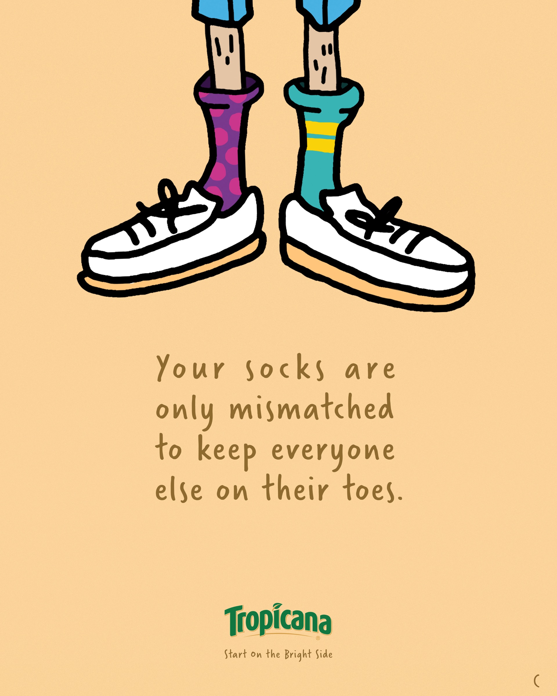 Tropicana: Socks, Shirt, Idea • Ads of the World™ | Part of The Clio ...